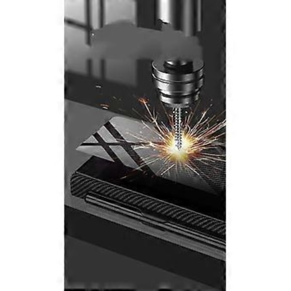 For Samsung Galaxy Z Fold 4 Deksel med Krystall Hybrid Lær C