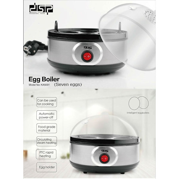Dansong Mini Äggkokare Rostfritt Stål Äggångare Hushåll Liten Frukostmaskin
