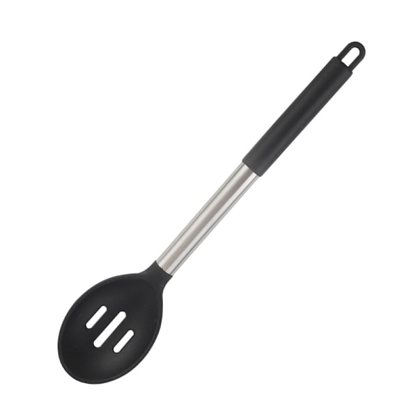Sæt med 2 store silikoneskeer til køkkenet, solide non-stick bastingskeer