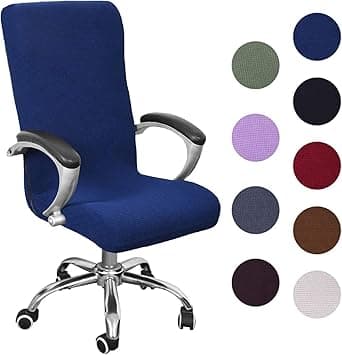 Kontorstoltrekk Universal Stretch Mikrofiber Vaskbar Kontor C