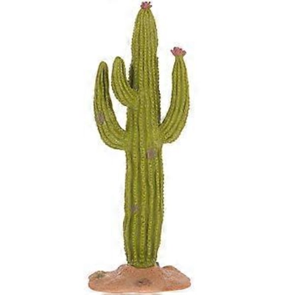 Kunstig Kaktus Simulationsplante Simuleret Kaktus Ornament Falsk Plantemodel (14.00X5.30X5.30CM Som Vist)