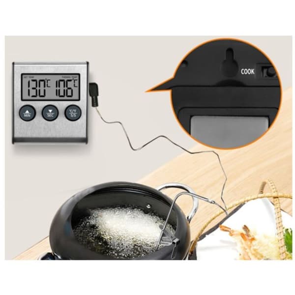 BBQ-boks temporisering gaffel sukkertermometer probe