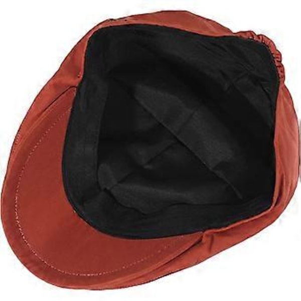Sommer Ivy Peaked Caps Balloon Cap Bomulds Flat Cap til Mengreen orange