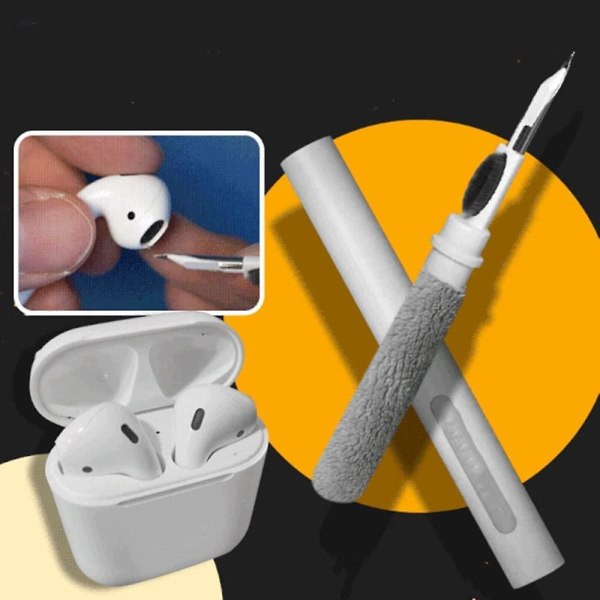 Bluetooth Earbuds Cleaning Pen Cleaning Brush Kit Washing Anti-clogging,bluetooth Headset Box Charging Compartment