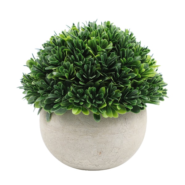 3 small artificial plants in indoor and outdoor artificial flower