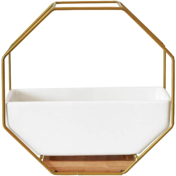 Blomkrukeöverdrag, Blomkruka, Väggblomkruka Geometrisk Suckulent