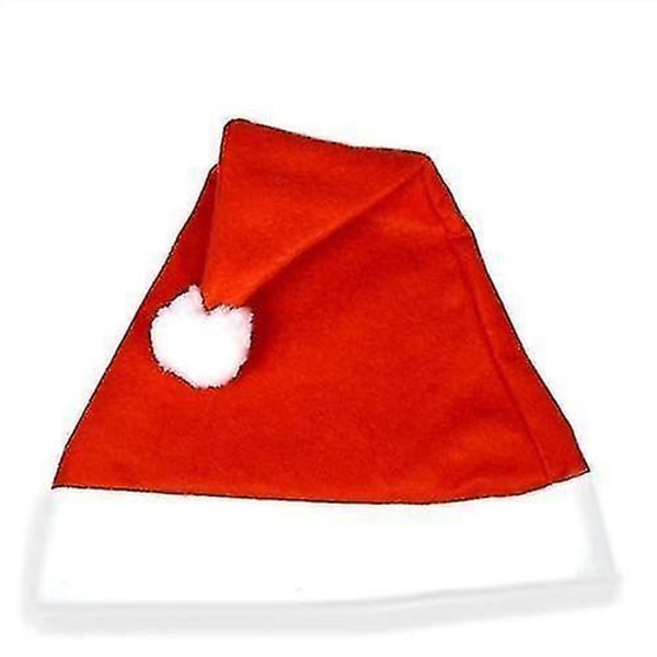 10 X Barn Julhattar / Tomteluvor / Julröda Filtluvor