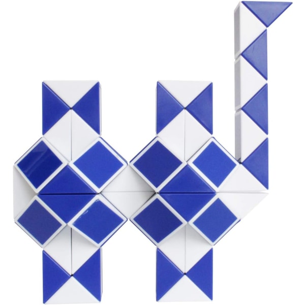 Magic Snake Cube -kierrepeli 72 osaa Aistipeli Sukka