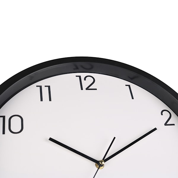 Rund veggklokke, minimalistisk klokke, 14 tommers rund digital w