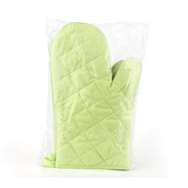 PCS Kjøkkenhansker Polyester-bomull Anti-Heat Ovnshansker for Mikrobølgeovn Grill