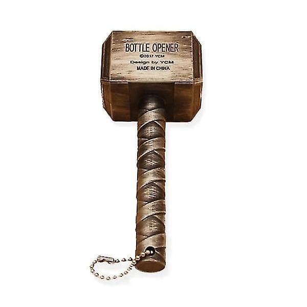 Uusi monitoiminen olutpullonavaaja pitkävartinen vasara Thor Thors Hammer olutpullonavaaja（Kulta）