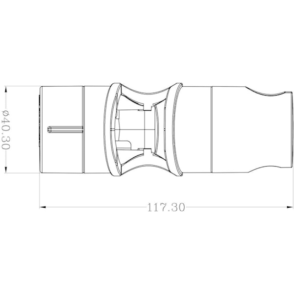 Duschklämma 18-25mm ABS Justerbar Ersättning Handdusch Rail Head Slider Klämma Stöd Fäste Krom, PB4 för Badrum