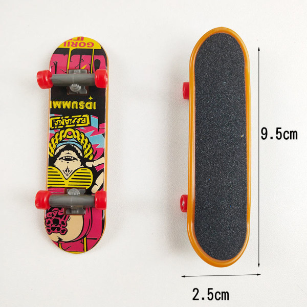 Mini Fingerboard, 4 stk. Professionelle Finger Skateboard til Deck