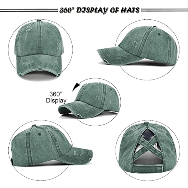 Dame Ponytail Baseball Cap, Dame Baseball Cap Sol Hat Sol P