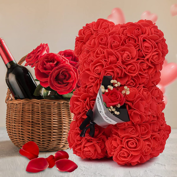 Valentinsdagspresent, Rosbjörn, Evig Ros. Valentinsdagspresent, Födelsedagspresent, Svart