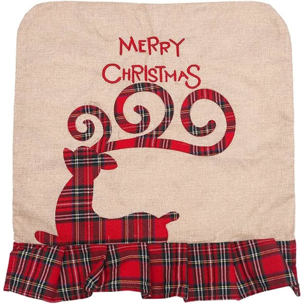 Julstolsöverdrag, Ren och Tomte Design, 52 x 48 x