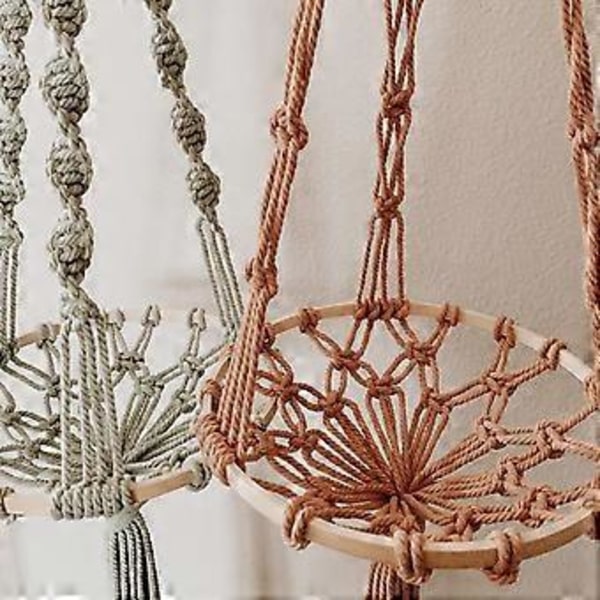 10 Stycken Runda Hantverksbågar för Bröllopskransar Drömfångare Trä Blomsterbåge för Konst Hantverk Vägg Hängande Ornament S