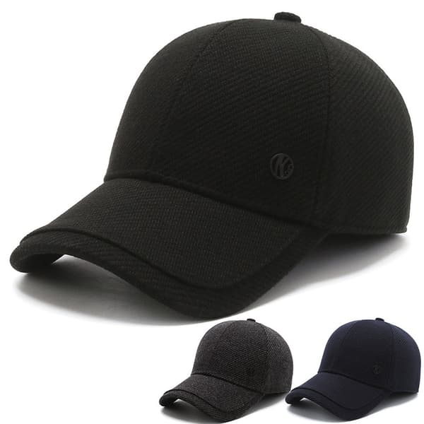 Mellomaldrende herrehatt vinter ull baseball caps utendørs varm caps mid