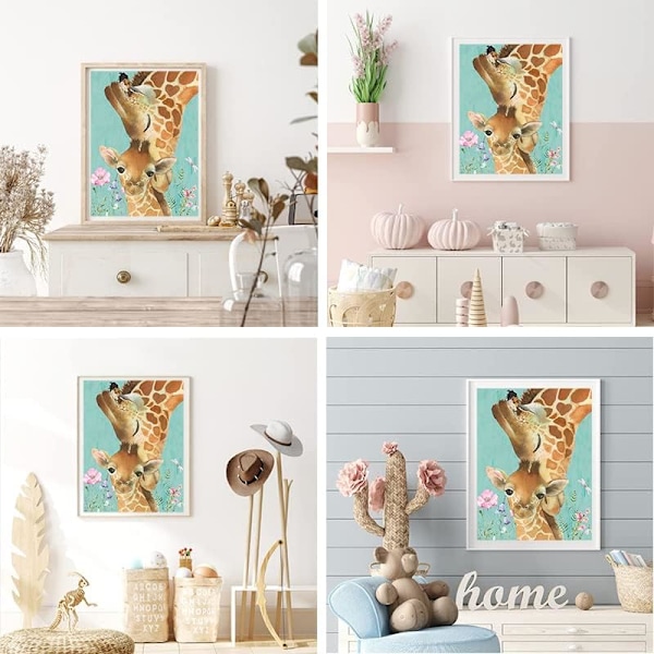 Kirahv DIY timanttimaalaussetti, sopii aikuisille ja lapsille Di