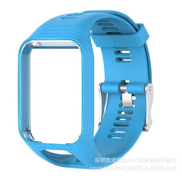 Ohp Tomtom Spark Runner 2/3 Gummirem Gummiband Golfer2 Adventunrer Armbånd（Himmelblå）