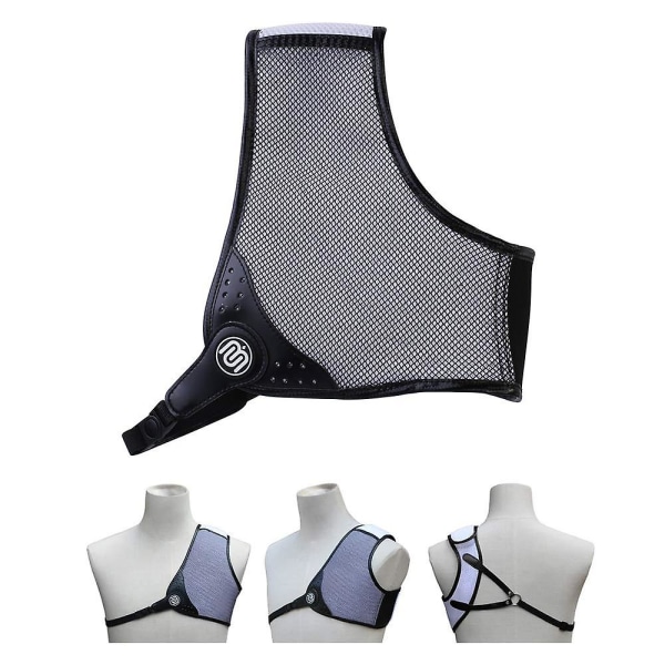 Bågskydd för höger hand - 3D-meshdesign (S vit)