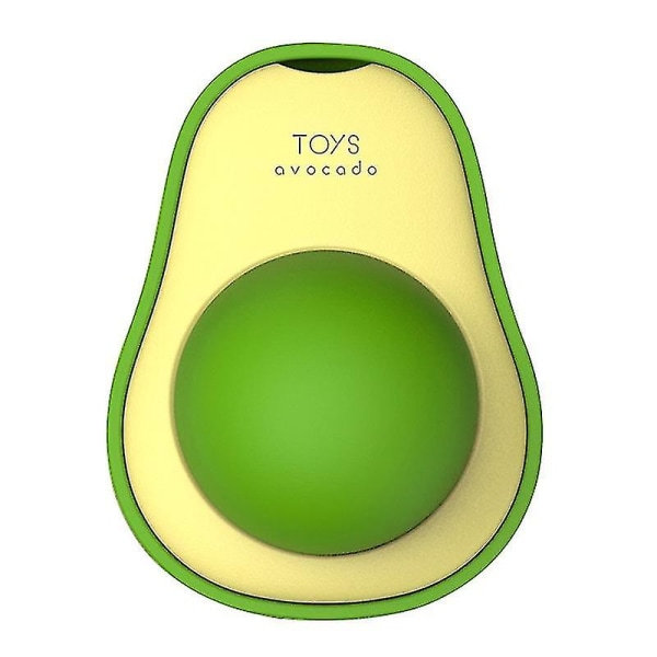 Avocado Catnip Ball ätbara kattleksaker för katter slicka tänder rengöring tandkatt - Aespa