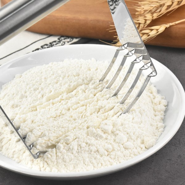 Professionell bakverk mixer med handtag i rostfritt stål - Rostfritt