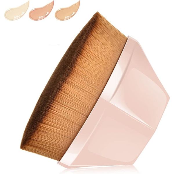Magisk Foundationborste Makeupborste Platt Foundationborste Bärbar