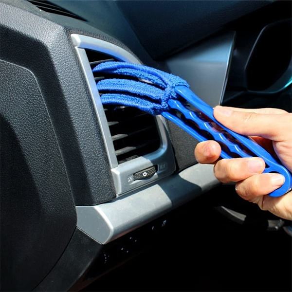 3-pack persiennborstar, luftkonditionering - med 3 mikrofiberöverdrag