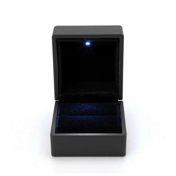 Diamanthalsband smyckeskrin LED-ljus smyckeskrin smyckeskrin hänge