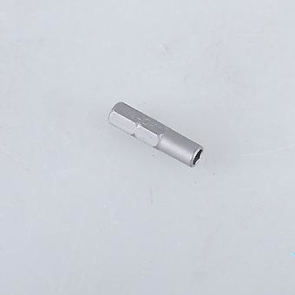 Bitadapterverktyg 1/4 tum Tillbehör Elektrisk Skruvmejsel Sexkantsskaft Till 4mm Hylsa för Elektronikunderhåll Hushåll
