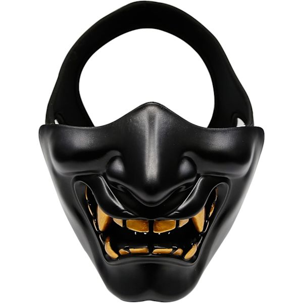 Airsoft Halvmasker, Evil Demon Monster Kabuki Samurai Hannya