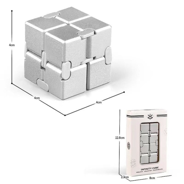 Stressavlastande spel - Infinity Cube Fidget Toy för barn och vuxna