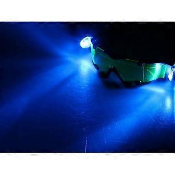 2 kpl Säädettävät LED-yönäkölasit Retkeilyvarusteet()