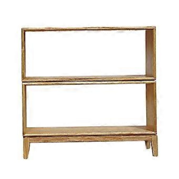 Nukkekodin Pienoiskalusteet Nukkekodin Kaappi Puinen Kaksikerroksinen DIY A (L-tyyli D)
