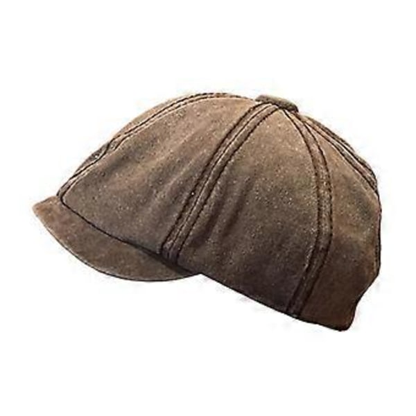 Newsboy Cap Hodeplagg Klassisk Vinter Vår Pageboy Hatt for Reise Utendørs Dating (kaffe)