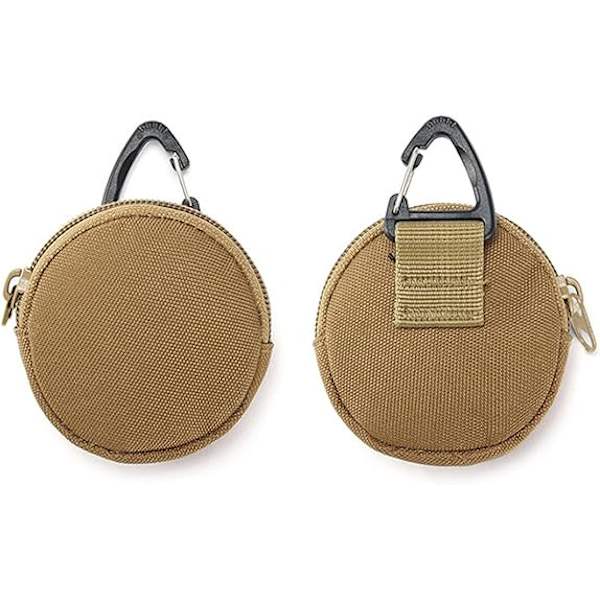 Multifunktionell hörlursväska, Oxford Cloth Mini Round P