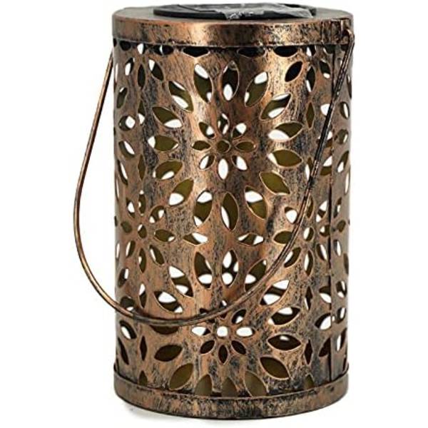 Solcellslykta Trädgård LED Solcellslykta Utomhus Blommor Dekorativa