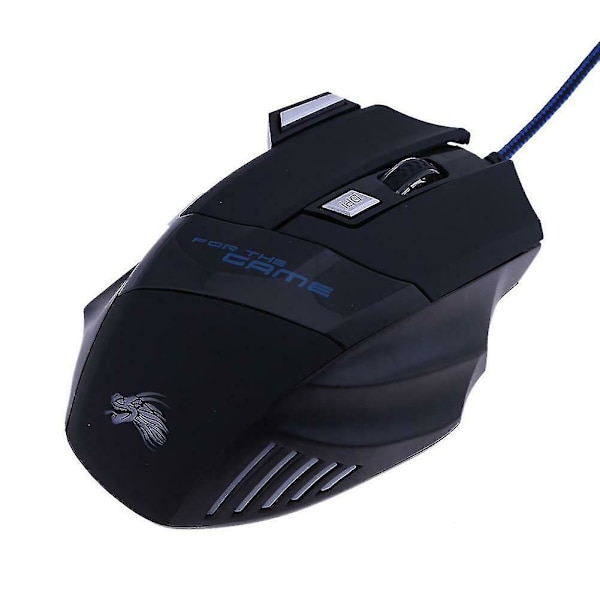 Led optisk USB-kablet gamingmus