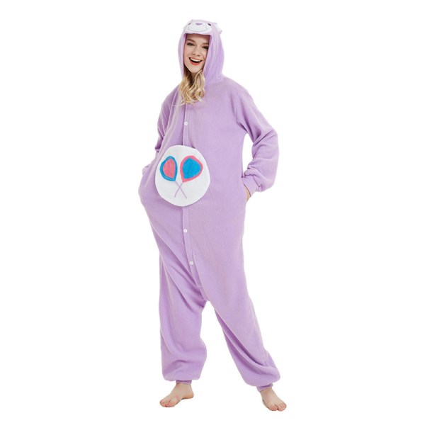 1PC M unisex voksen Onesie Pyjamas Plys One Piece Cosplay Dyr