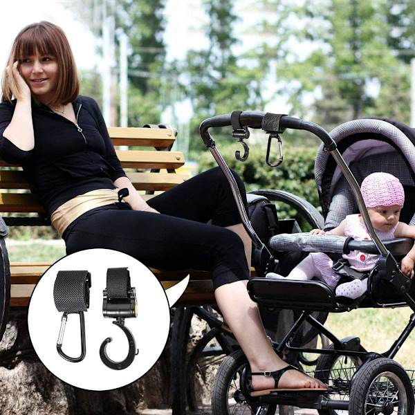 Barnvagnskrokar, 6 stycken barnvagnskrokar karbinhakar karbinhake