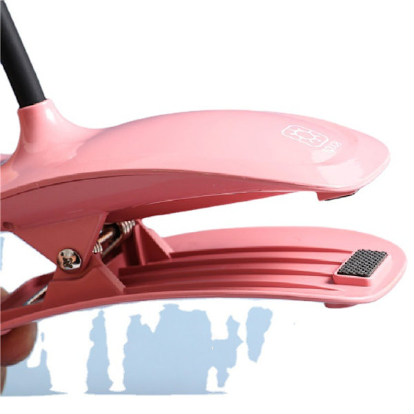 1 Pack USB Kreativ klämma skrivbordslampa nattmarknadslampa USB laddningsbar