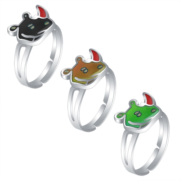 Bague de couleur changeante Rhinocéros des Prairies pour enfants