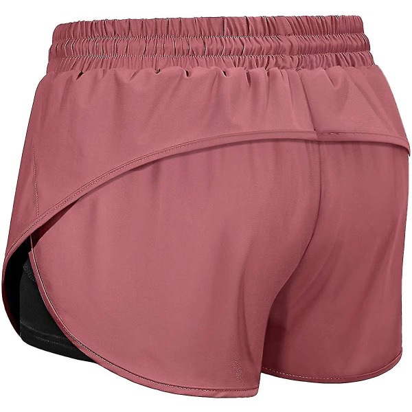 Shorts Naiset Urheilu Hotpants Taskuilla Kiristysnauha（XXL）