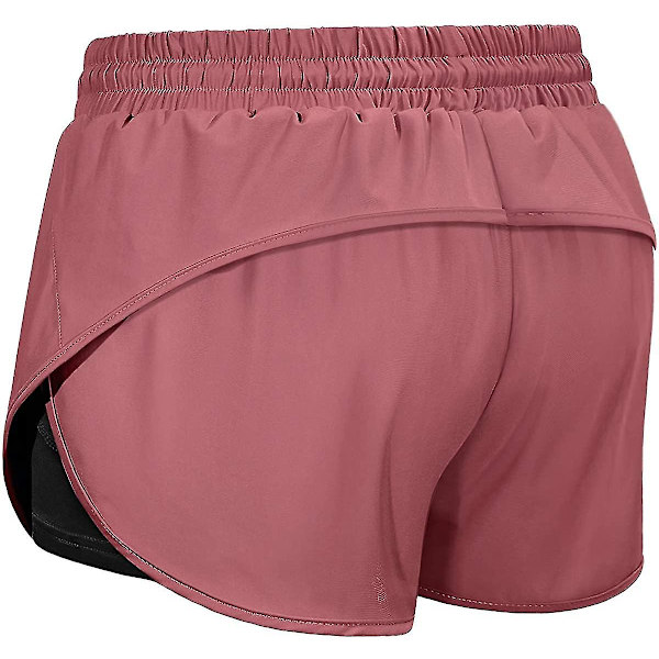 Shorts Womens Sport Hotpants Med Fickor Dragsko（XXL）