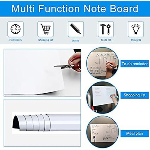 A3 magneettinen kuivapyyhkimistaulu Magneettinen tehtävälista jääkaappiin Magneettinen kuivapyyhkimistaulu Jääkaapin valkotaulu