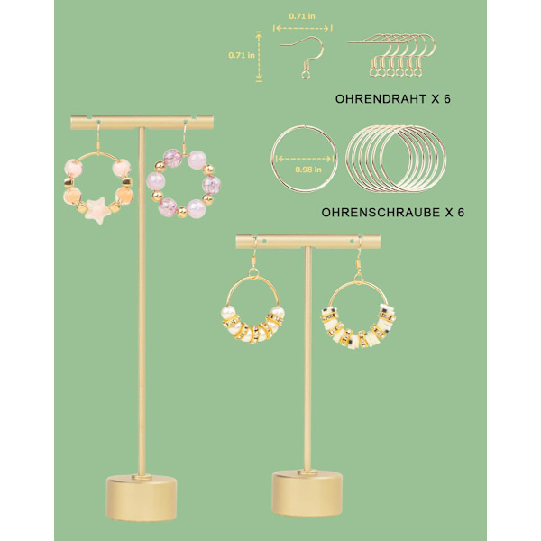 Smyckeset 6 mm 6200 bitars polymer pärlset (1 bit)