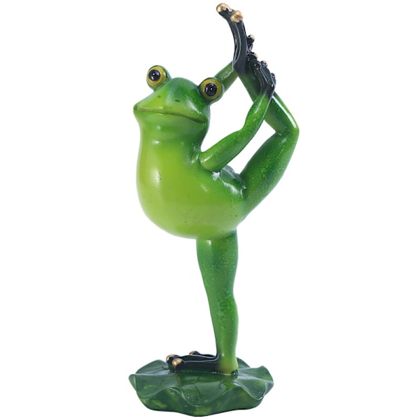 Mediterende Yoga Frø Statuer, Yoga Frø, Resin Frø Have Statuer