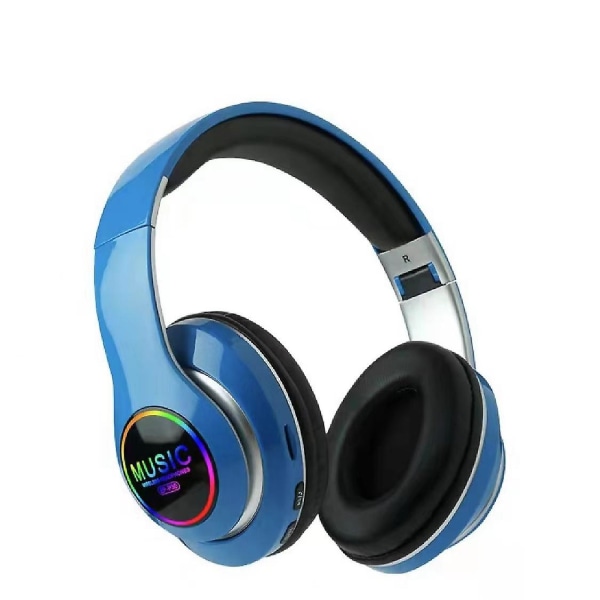 Bluetooth headset Ohpa Vj033 Inget öronbrusreducerande blå