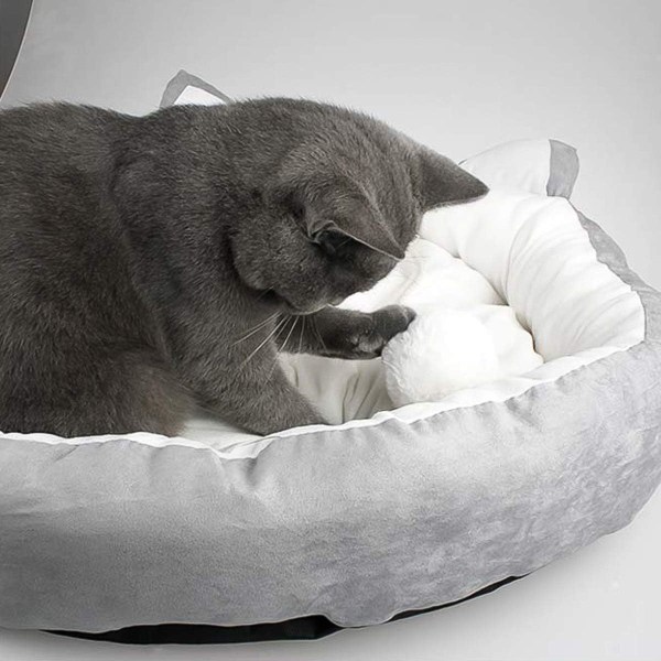 Kattsängar Kattsovplats Tvättad Kattdyna Husdjur Kattungesängar (L)
